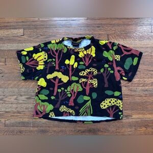 Nooworks Forager Print Crop Top